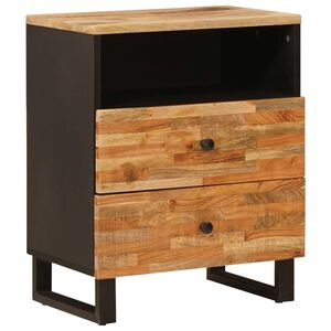 vidaXL S&auml;nkykaappi Ruskea 50 x 33 x 62 cm Kiinte&auml; mango puu