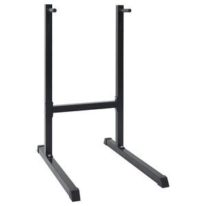 vidaXL Dippiasema Musta 103,5 x 66,5 x 121,5 cm Jauhemaalattu Ter&auml;s