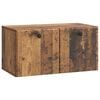 vidaXL Sein&auml;lle asennettava TV-kaappi 59,5 x 31 x 30 cm Vanha puu