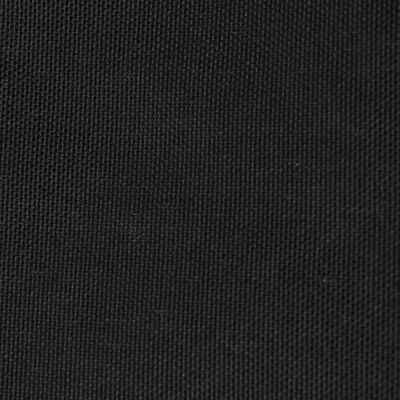 vidaXL Aurinkopurje Oxford-kangas puolisuunnikas 2/4x3 m musta