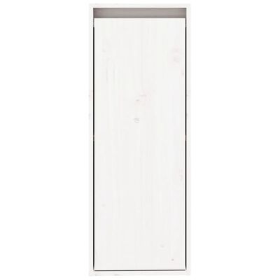 vidaXL Seinäkaapit 2 kpl valkoinen 30x30x80 cm täysi mänty