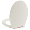 vidaXL WC-istuin pehme&auml;sti sulkeutuva pikakiinnityksell&auml; soikea