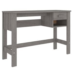 vidaXL P&ouml;yt&auml; HAMAR vaaleanharmaa 110x40x75 cm t&auml;ysi m&auml;nty