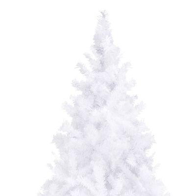 vidaXL Tekojoulukuusi esivalaistu valkoinen 400 cm