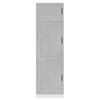 vidaXL Keitti&ouml;kaappi Porto betoninharmaa tekninen puu
