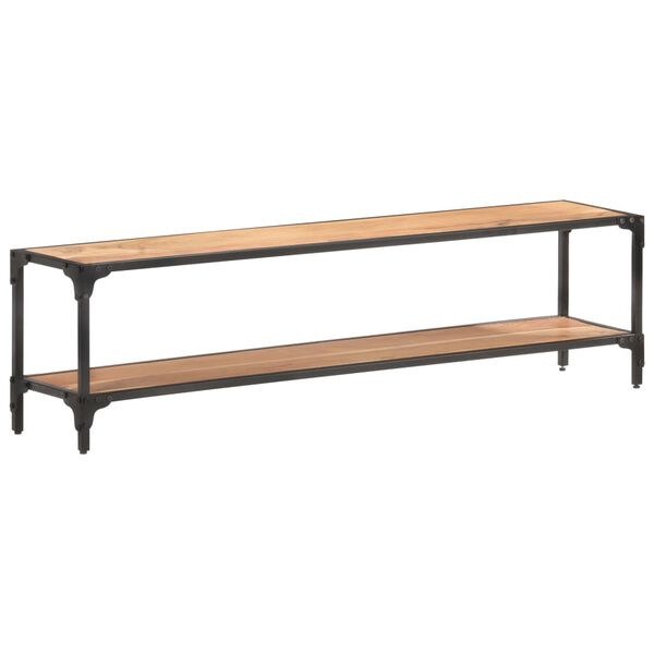 vidaXL TV-taso 150x30x40 cm täysi akaasiapuu