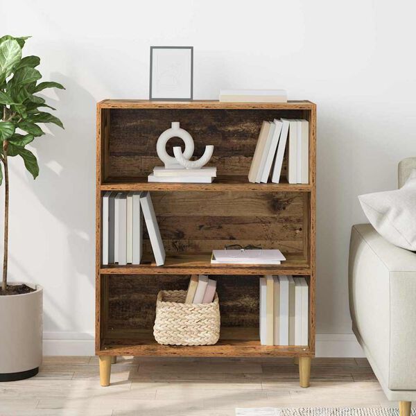 vidaXL Sivup&ouml;yt&auml; Vanha puu 69,5 x 32,5 x 90 cm Tekninen puu