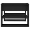 vidaXL Sohvapöytä musta 55,5x55x45 cm tekninen puu