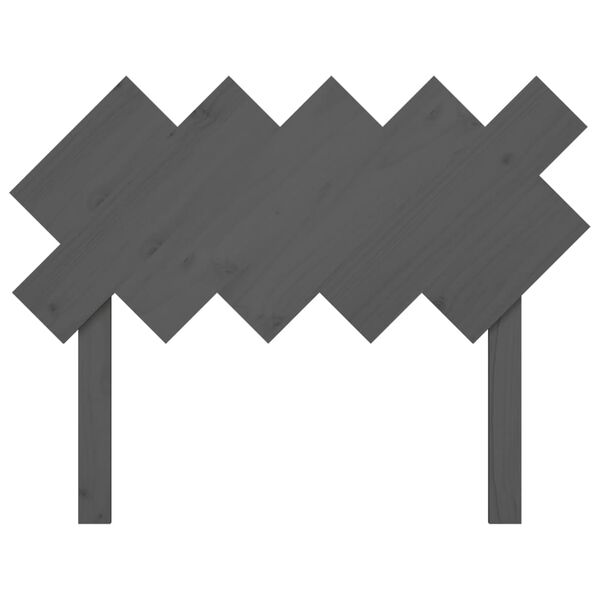 vidaXL S&auml;ngynp&auml;&auml;ty harmaa 104x3x80,5 cm t&auml;ysi m&auml;nty