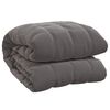 vidaXL Painopeitto harmaa 200x230 cm 13 kg kangas