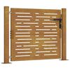 vidaXL Puutarhaportti 100x75 cm Corten-ter&auml;s neli&ouml;nmuotoinen