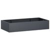 vidaXL Pato 6 kpl 200 x 100 x 40 cm Ter&auml;s Antrasiitti