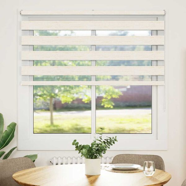 vidaXL Seepra rullaverho 140x100 cm kankaan leveys 135,9 cm polyesteri