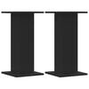 vidaXL Kasvitelineet 2 kpl musta 30x30x60 cm tekninen puu