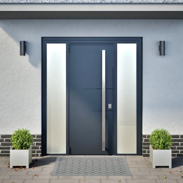 vidaXL Puutarhakukkalaatikot 2 kpl 30x30x30 cm ruostumaton teräs