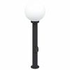 vidaXL Pollarivalaisin pistorasialla 80 cm musta IP44