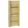 vidaXL Kasvishyllyt Ruskea 50 x 15 x 117 cm Kyll&auml;stetty m&auml;nty