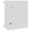 vidaXL Ohjauskabinetti Harmaa 47 x 17,5 x 50 cm ABS-muovi