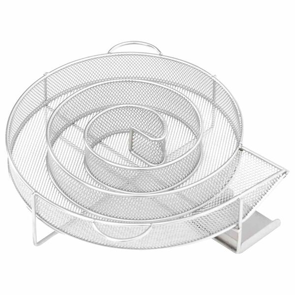 vidaXL Kylm&auml;savugeneraattori py&ouml;re&auml; 19,5 cm ruostumaton ter&auml;s