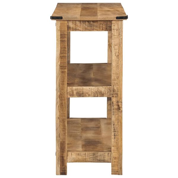 vidaXL Konsolipöytä 100x35x75 cm täysi mangopuu