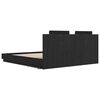 vidaXL S&auml;ngyn runko p&auml;&auml;dyll&auml; p&auml;&auml;tyll&auml; Musta tammi. 6FT Super King Size