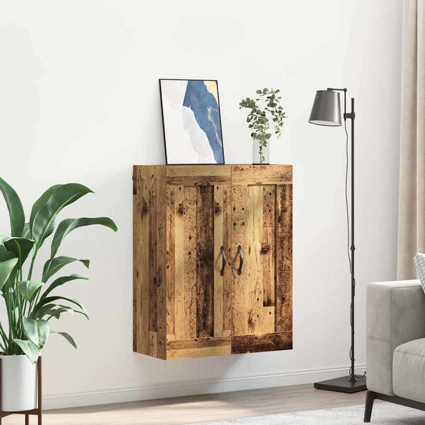 vidaXL Sein&auml;kaappi Vanha Puu 69,5 x 34 x 90 cm Tekninen puu