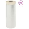 vidaXL P&ouml;lylakana liimalla 12 kpl L&auml;pin&auml;kyv&auml; 210 x 2000 cm HDPE