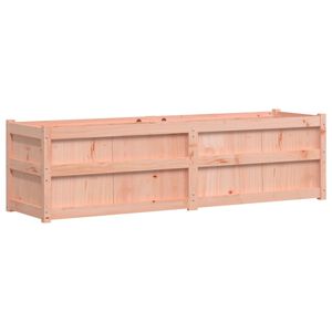 vidaXL Ulkokukkalaatikko 180x50x50 cm t&auml;ysi douglaskuusi