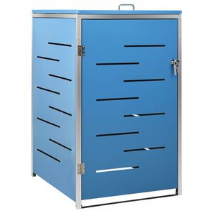 vidaXL Yhden roska-astian vaja 69x77,5x115 cm ruostumaton ter&auml;s