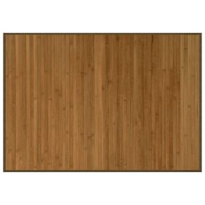 vidaXL Matto suorakaide ruskea 70x100 cm bambu