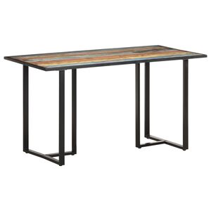 vidaXL Ruokap&ouml;yt&auml; 140 cm kierr&auml;tetty t&auml;yspuu