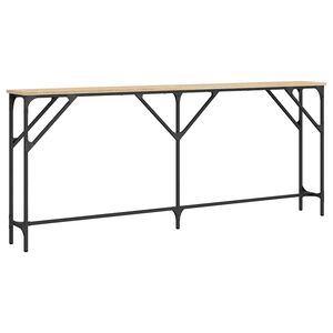 vidaXL Konsolip&ouml;yt&auml; Sonoma-tammi 180x23x75 cm tekninen puu