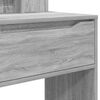 vidaXL Makuuhuoneen meikkip&ouml;yd&auml;t Harmaa Sonoma 80 x 39,6 x 135 cm