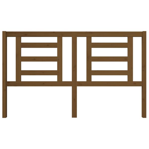 vidaXL S&auml;ngynp&auml;&auml;ty hunajanruskea 166x4x100 cm t&auml;ysi m&auml;nty