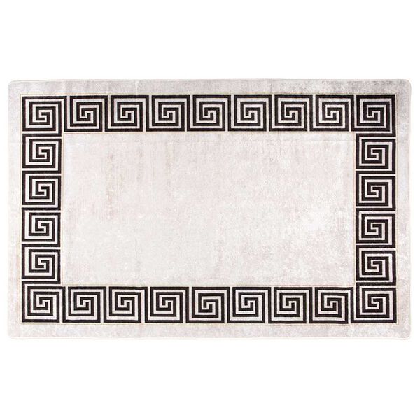 vidaXL Matto pest&auml;v&auml; 160x230 cm vaalea beige