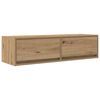 vidaXL TV-kaappi 100 x 31 x 25,5 cm artesaani tammi Tekninen puu