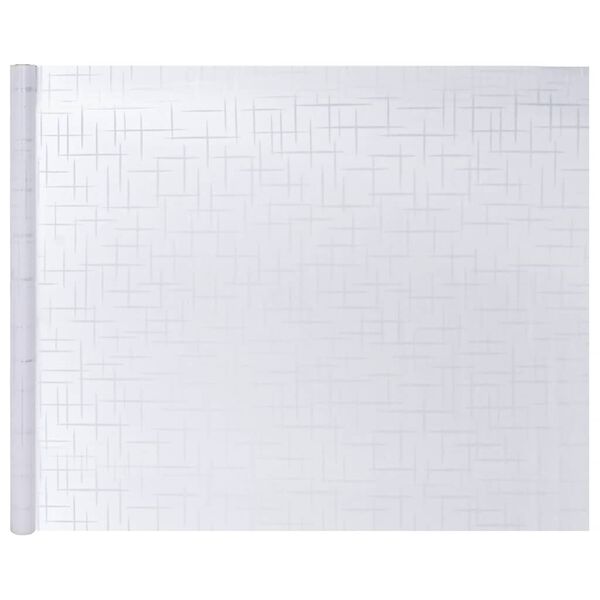 vidaXL Ikkunakalvot 2 kpl himme&auml; t&auml;htikuvio PVC