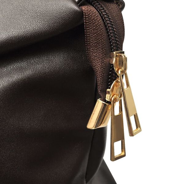 Tumman Ruskea Käsilaukku