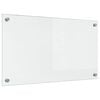 vidaXL Keittiön suojapaneeli Läpinäkyvä 70 x 40 cm karkaistu lasi