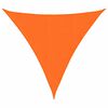 vidaXL Aurinkopurje Oxford-kangas kolmio 3x3x3 m oranssi