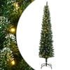 vidaXL Kapea tekojoulukuusi 300 LED-valoa 180 cm
