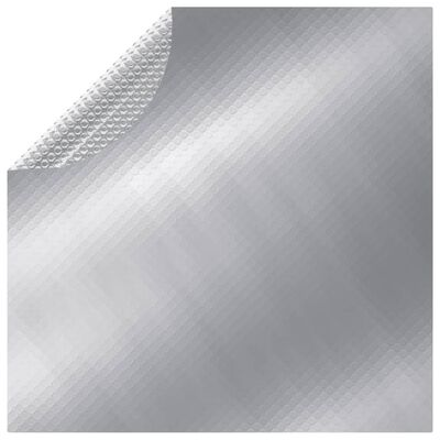 vidaXL Uima-altaan suoja hopea 300 cm PE