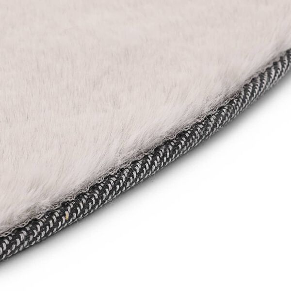 vidaXL Matto 160 cm j&auml;niksen tekonahka harmaa