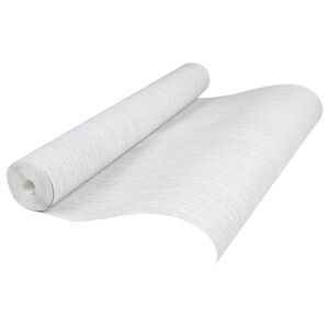 vidaXL 3D Kiinte&auml; tapetti Vaaleanharmaa 10 x 0,53 m Ei-kudottu kangas