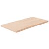 vidaXL Hyllylevy 40x20x1,5 cm k&auml;sittelem&auml;t&ouml;n t&auml;ysi tammi