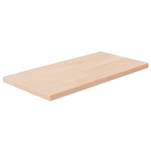 vidaXL Hyllylevy 40x20x1,5 cm k&auml;sittelem&auml;t&ouml;n t&auml;ysi tammi