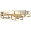 vidaXL Ulkosohvakokoelma 5 pcs valkoinen 79 x 79 x 37 cm
