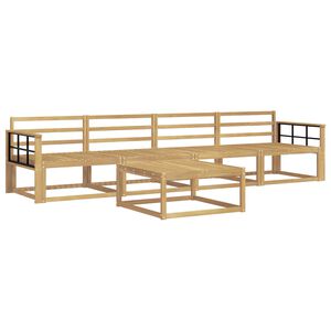 vidaXL Ulkosohvakokoelma 5 pcs valkoinen 79 x 79 x 37 cm