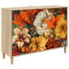 vidaXL Sivup&ouml;yt&auml; GENNEP Sonoma 102 x 33 x 75 cm Tekninen puu