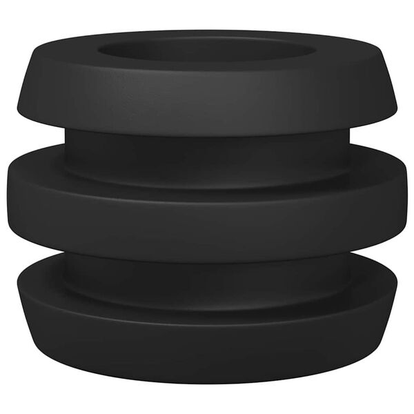 vidaXL Jalkapallotaulukot 3 x 3 x 2 cm varsi 16 pcs Musta 3 x 3 x 2 cm